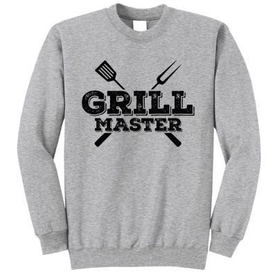 Grill Master Grilling Barbecue BBQ Smoker Graphic Tee Tall Sweatshirt