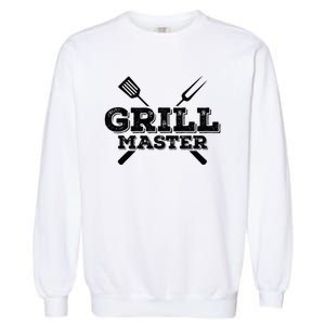 Grill Master Grilling Barbecue BBQ Smoker Graphic Tee Garment-Dyed Sweatshirt