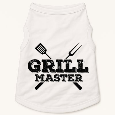 Grill Master Grilling Barbecue BBQ Smoker Graphic Tee Doggie Tank