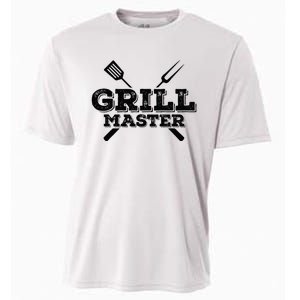 Grill Master Grilling Barbecue BBQ Smoker Graphic Tee Cooling Performance Crew T-Shirt