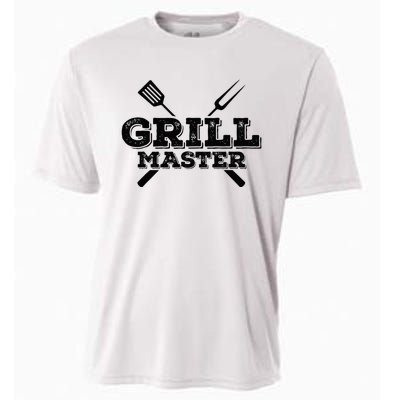 Grill Master Grilling Barbecue BBQ Smoker Graphic Tee Cooling Performance Crew T-Shirt