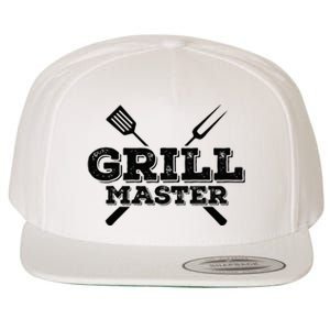 Grill Master Grilling Barbecue BBQ Smoker Graphic Tee Wool Snapback Cap