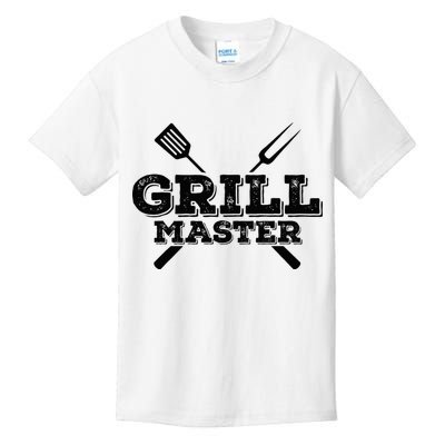 Grill Master Grilling Barbecue BBQ Smoker Graphic Tee Kids T-Shirt
