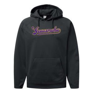 Geaux Maha Performance Fleece Hoodie