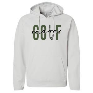 Golf Mom Performance Fleece Hoodie