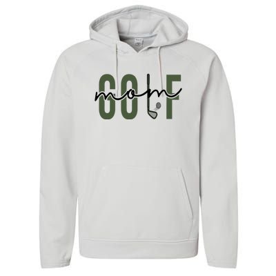 Golf Mom Performance Fleece Hoodie