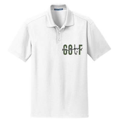 Golf Mom Dry Zone Grid Polo