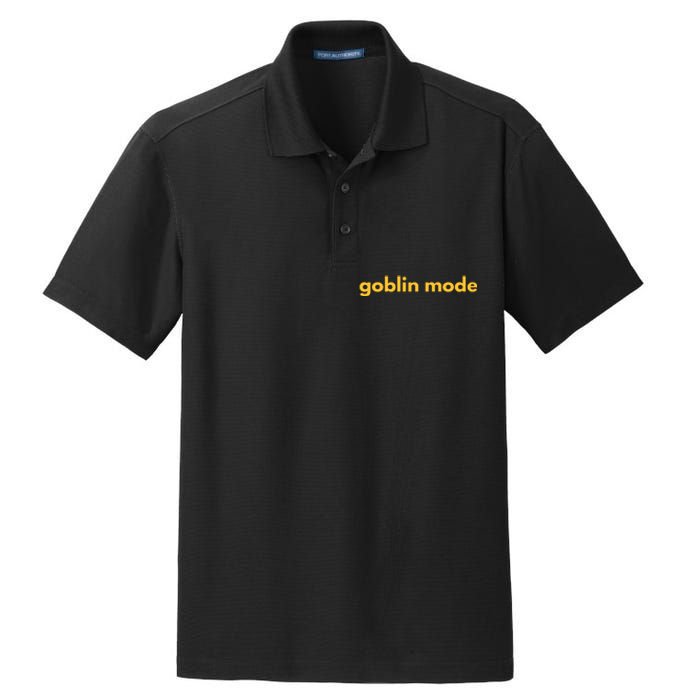 Goblin Mode Dry Zone Grid Polo