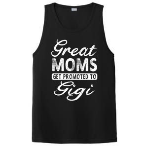 Great Moms Get Promoted To Gigi Grandma Gift Funny Gift PosiCharge Competitor Tank