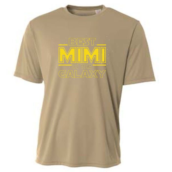 Grandma Mimi Gift, Best Mimi In The Galaxy Cooling Performance Crew T-Shirt