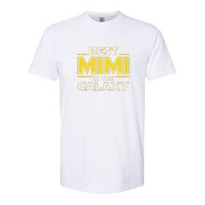 Grandma Mimi Gift, Best Mimi In The Galaxy Softstyle CVC T-Shirt