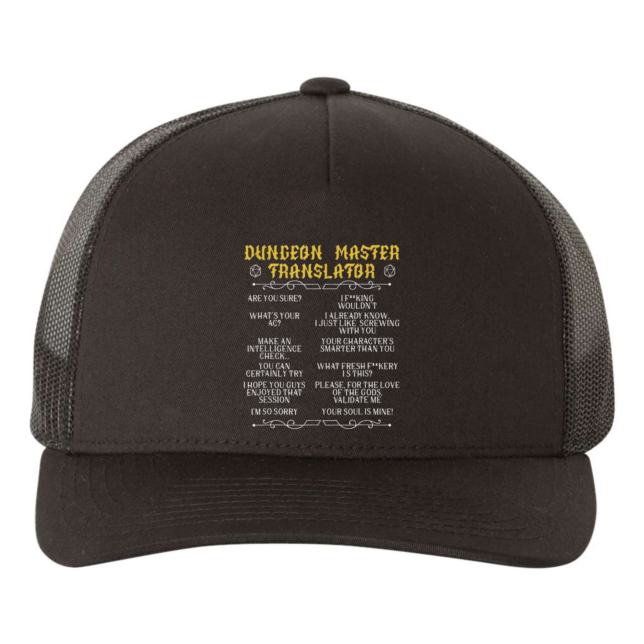 Gaming MasterBoard GameRole Playing GamePlayerDungeon Yupoong Adult 5-Panel Trucker Hat