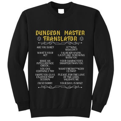 Gaming MasterBoard GameRole Playing GamePlayerDungeon Sweatshirt