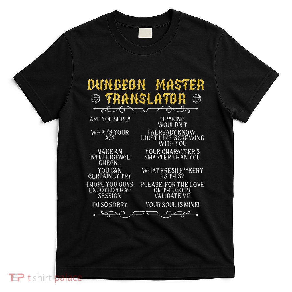 Gaming MasterBoard GameRole Playing GamePlayerDungeon T-Shirt