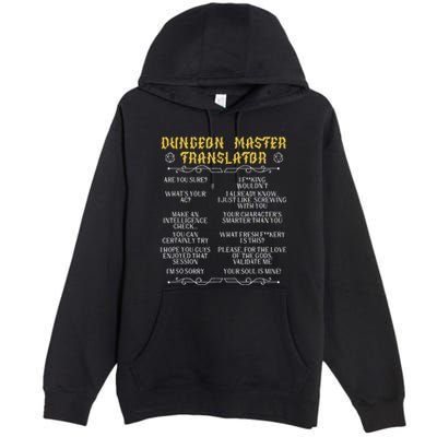 Gaming MasterBoard GameRole Playing GamePlayerDungeon Premium Pullover Hoodie