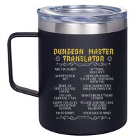 Gaming MasterBoard GameRole Playing GamePlayerDungeon 12oz Stainless Steel Coffee Mug