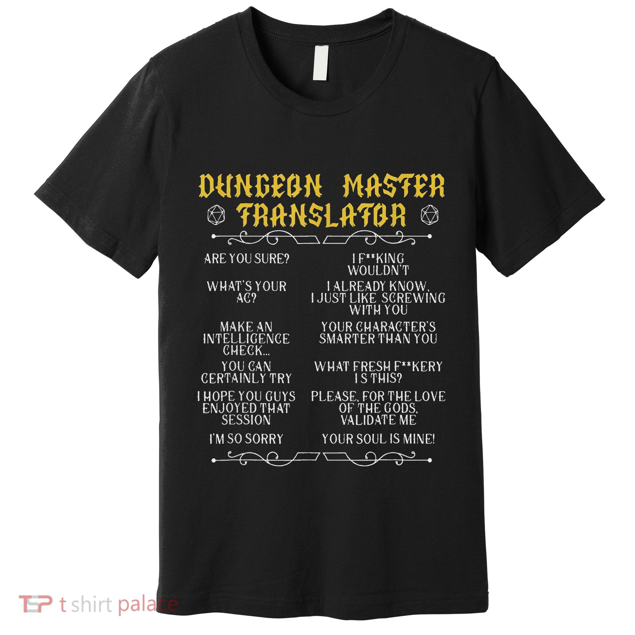 Gaming MasterBoard GameRole Playing GamePlayerDungeon Premium T-Shirt