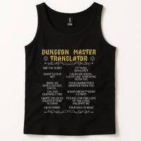 Gaming MasterBoard GameRole Playing GamePlayerDungeon Tank Top