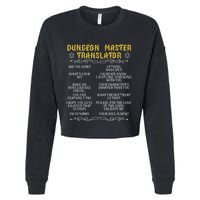 Gaming MasterBoard GameRole Playing GamePlayerDungeon Cropped Pullover Crew