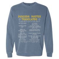 Gaming MasterBoard GameRole Playing GamePlayerDungeon Garment-Dyed Sweatshirt