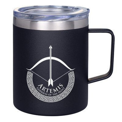 Greek Mythology Gift Ancient Greece Lovers Of Artemis 12oz Stainless Steel Coffee Mug