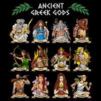 Greek Mythology Gods Ancient Greece Cooling Performance Crew T-Shirt