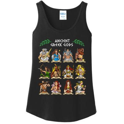 Greek Mythology Gods Ancient Greece Ladies Essential Tank