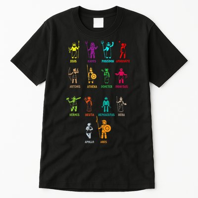 Greek Mythology Gods Gods Of Greece Tall T-Shirt
