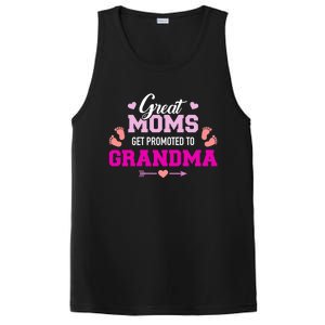 Great Moms Get Promoted To Grandma Cute Gift PosiCharge Competitor Tank