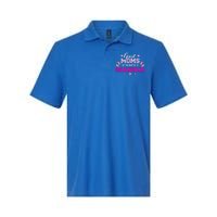 Great Moms Get Promoted To Grandma Cute Gift Softstyle Adult Sport Polo