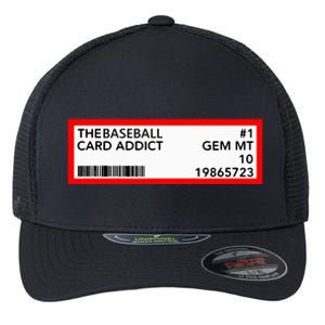 Gem Mint Graded Baseball Card Addict Grade Flexfit Unipanel Trucker Cap