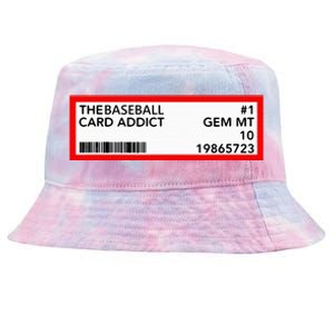 Gem Mint Graded Baseball Card Addict Grade Tie-Dyed Bucket Hat