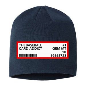 Gem Mint Graded Baseball Card Addict Grade Sustainable Beanie