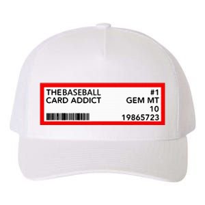 Gem Mint Graded Baseball Card Addict Grade Yupoong Adult 5-Panel Trucker Hat