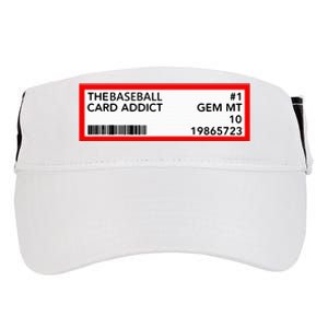 Gem Mint Graded Baseball Card Addict Grade Adult Drive Performance Visor