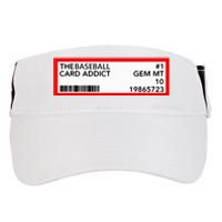 Gem Mint Graded Baseball Card Addict Grade Adult Drive Performance Visor