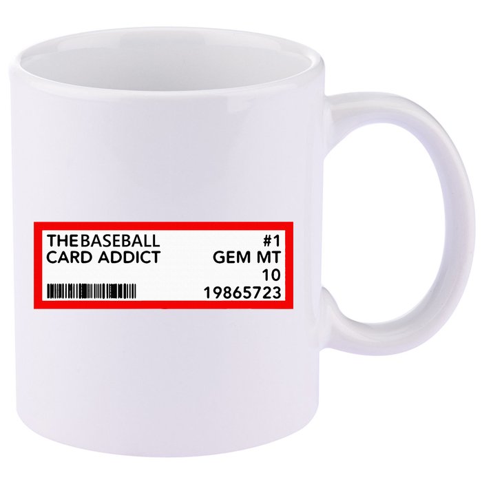 Gem Mint Graded Baseball Card Addict Grade 11oz C Handle Ceramic Mug