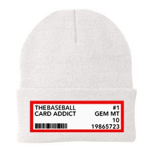 Gem Mint Graded Baseball Card Addict Grade Knit Cap Winter Beanie