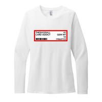 Gem Mint Graded Baseball Card Addict Grade Womens CVC Long Sleeve Shirt