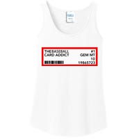 Gem Mint Graded Baseball Card Addict Grade Ladies Essential Tank