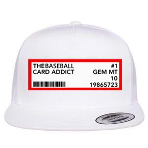 Gem Mint Graded Baseball Card Addict Grade Flat Bill Trucker Hat