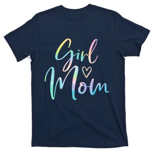 Girl Mom Gifts For Mother Mama Of Girl Tie Dye T-Shirt