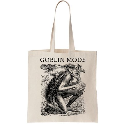 Goblin Mode Goblincore Vintage Aesthetic Funny Off Day Trend Bag