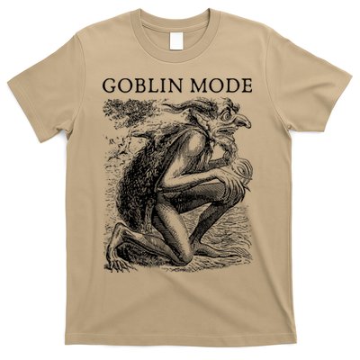 Goblin Mode Goblincore Vintage Aesthetic Funny Off Day Trend T-Shirt