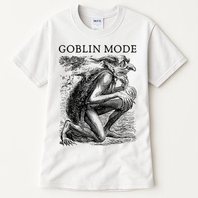 Goblin Mode Goblincore Vintage Aesthetic Funny Off Day Trend Tall T-Shirt