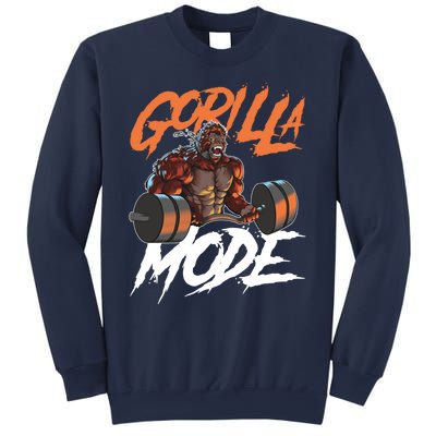 Gorilla Mode Gym Beast Workout Weights Lifting Power Gift Sweatshirt