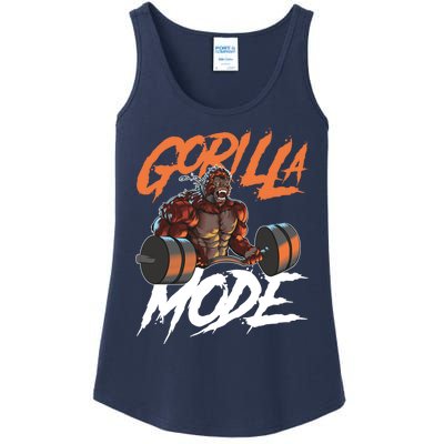 Gorilla Mode Gym Beast Workout Weights Lifting Power Gift Ladies Essential Tank