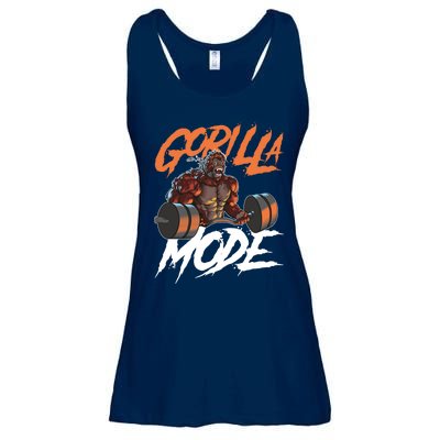 Gorilla Mode Gym Beast Workout Weights Lifting Power Gift Ladies Essential Flowy Tank