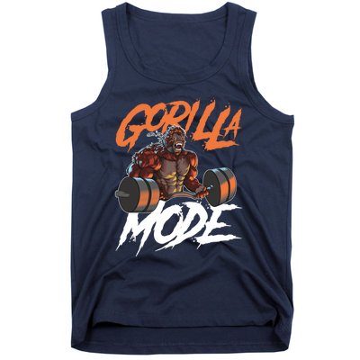 Gorilla Mode Gym Beast Workout Weights Lifting Power Gift Tank Top