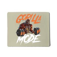 Gorilla Mode Gym Beast Workout Weights Lifting Power Gift Mousepad